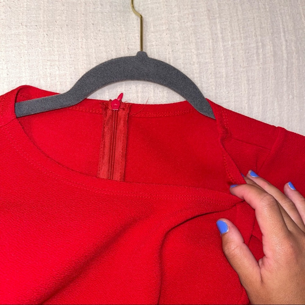 Red Cocktail Recruitment Dress - Picture 7 of 11